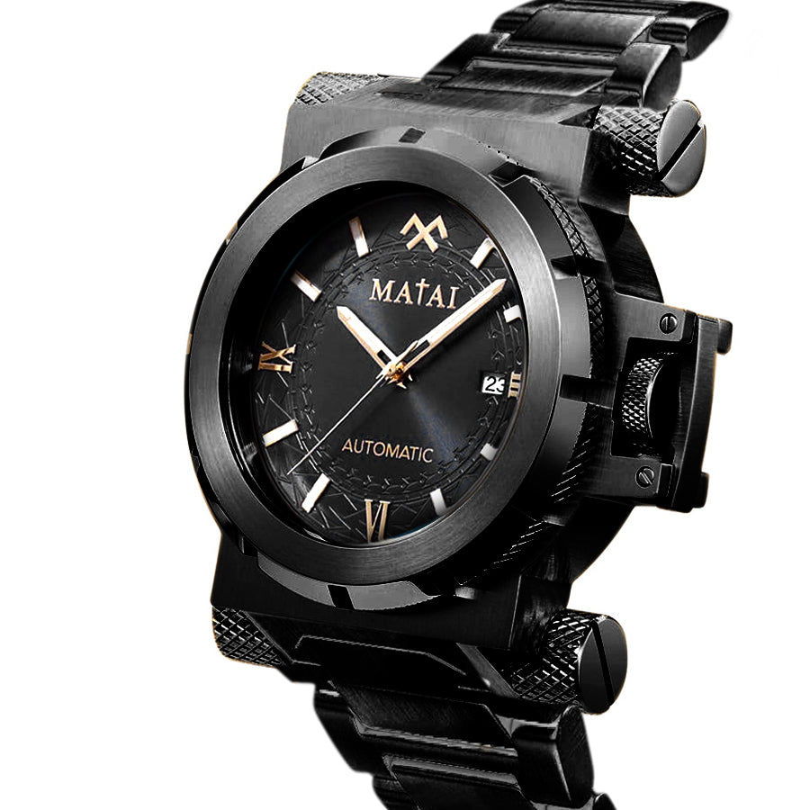 MATAI | Genesis G4 SX One | Automatic | Steel Strap | Black Series | Black