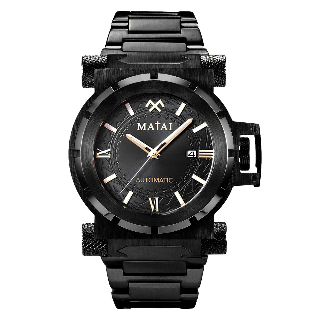 MATAI | Genesis G4 SX One | Automatic | Steel Strap | Black Series | Black